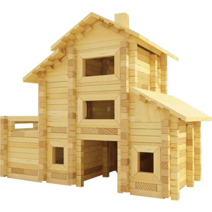 Конструктор Лесовичок Разборный домик №7 les 007 фото 2